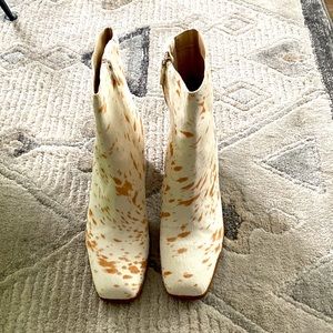 Sam Edelman Pony Hair Ankle Boots